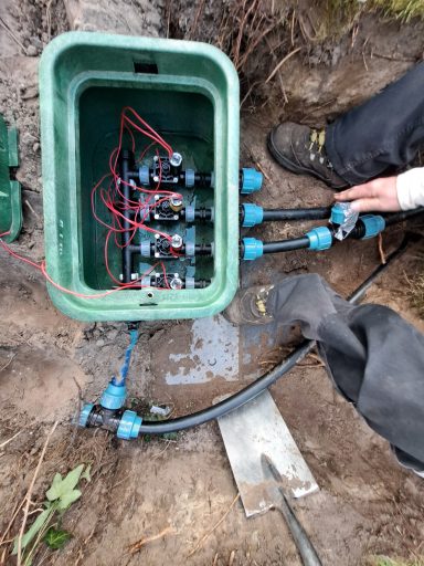 Installation der Ventilbox